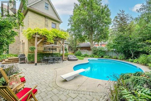 42 Liverpool Street, Guelph (Exhibition Park), ON - Outdoor With In Ground Pool With Backyard