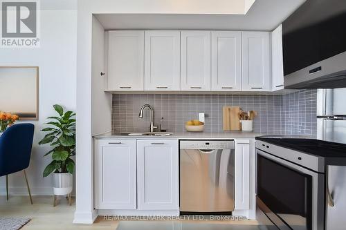 816 - 2200 Lake Shore Boulevard W, Toronto (Mimico), ON - Indoor Photo Showing Kitchen With Upgraded Kitchen