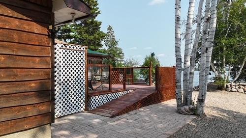 10 Slocruz Drive, Sandy Lake, MB - Outdoor With Deck Patio Veranda With Exterior