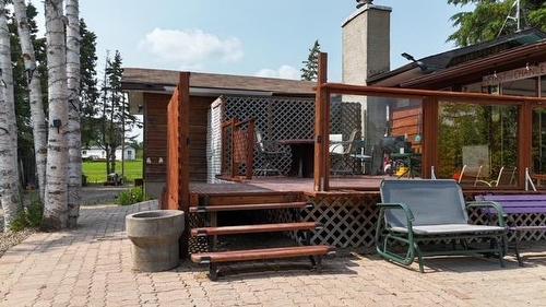 10 Slocruz Drive, Sandy Lake, MB - Outdoor With Deck Patio Veranda With Exterior