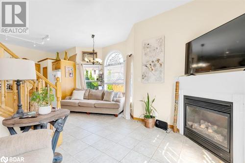 70 Bridge Street W, Belleville, ON - Indoor Photo Showing Living Room With Fireplace