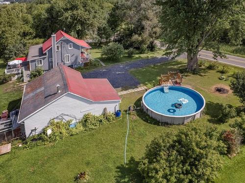 Overall view - 201 Rg Du Bas-De-La-Rivière N., Saint-Césaire, QC - Outdoor With Above Ground Pool