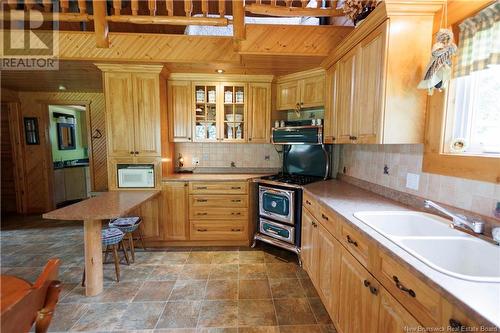 53 Thomas Road, Dsl De Drummond/Dsl Of Drummond, NB - Indoor Photo Showing Kitchen With Double Sink