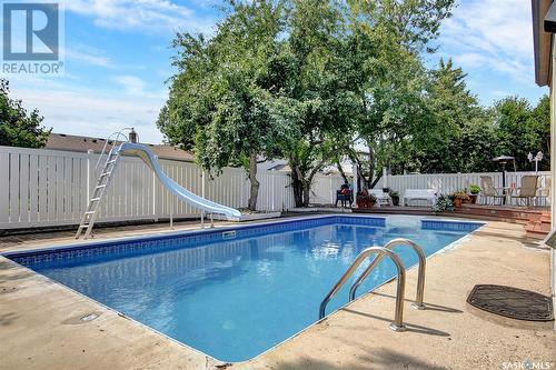 67 Selkirk Crescent, Regina, SK - Outdoor With In Ground Pool With Backyard