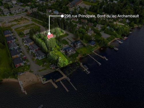 Aerial photo - 298 Rue Principale, Saint-Donat, QC - Outdoor