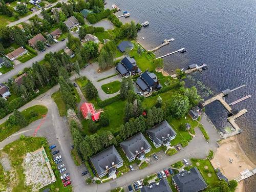 Aerial photo - 298 Rue Principale, Saint-Donat, QC - Outdoor With Body Of Water With View