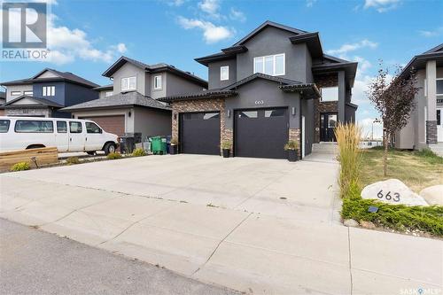 663 Kenaschuk Crescent, Saskatoon, SK - Outdoor With Facade