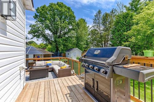 SIDE DECK - 479 Draper Street, Pembroke, ON - Outdoor With Deck Patio Veranda With Exterior