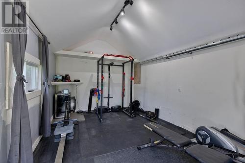 SHED GYM - 479 Draper Street, Pembroke, ON - Indoor Photo Showing Gym Room