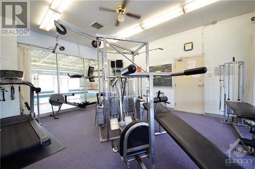 2000 Jasmine Crescent Unit#307, Ottawa, ON - Indoor Photo Showing Gym Room