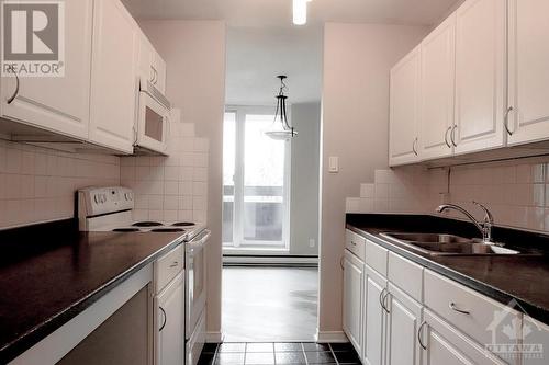 2000 Jasmine Crescent Unit#307, Ottawa, ON - Indoor Photo Showing Kitchen With Double Sink