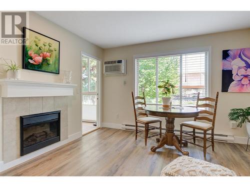 710 Rutland Road N Unit# 108, Kelowna, BC - Indoor Photo Showing Other Room With Fireplace