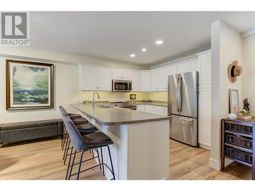 710 Rutland Road N Unit# 108, Kelowna, BC - Indoor Photo Showing Kitchen With Double Sink