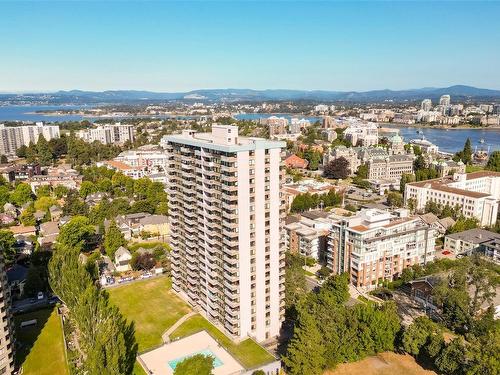 1505-647 Michigan St, Victoria, BC - Outdoor With Body Of Water With View