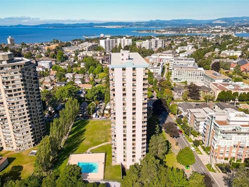 1403-647 Michigan St, Victoria, BC - Outdoor With Body Of Water With View