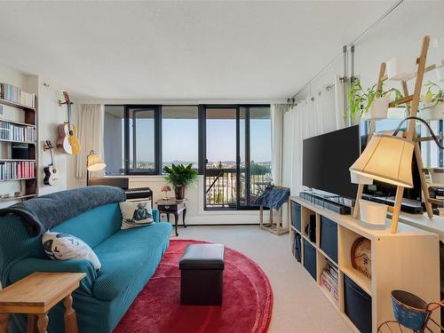 1403-647 Michigan St, Victoria, BC - Indoor Photo Showing Living Room