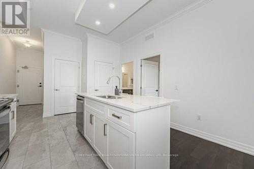 201 - 1880 Gordon Street, Guelph (Clairfields), ON - Indoor Photo Showing Kitchen With Double Sink