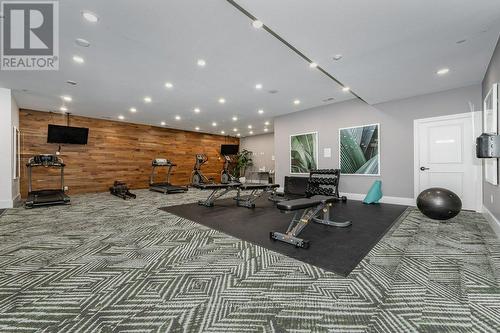 201 - 1880 Gordon Street, Guelph (Clairfields), ON - Indoor Photo Showing Gym Room