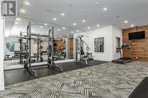 201 - 1880 Gordon Street, Guelph (Clairfields), ON - Indoor Photo Showing Gym Room