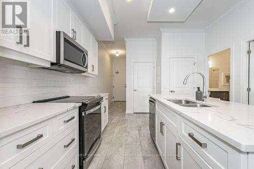 201 - 1880 Gordon Street, Guelph, ON - Indoor Photo Showing Kitchen With Double Sink With Upgraded Kitchen