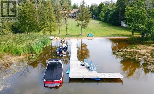 80ft Dock & Beach Area - 951 Corktown Road, Merrickville, ON - Outdoor With Body Of Water With View