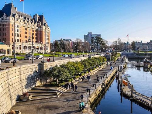 1208-848 Yates St, Victoria, BC - Outdoor With Body Of Water With View