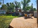 316 Young Street, Rosetown, SK  - Outdoor With Deck Patio Veranda With Backyard 