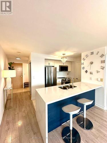 1808 - 503 Beecroft Road, Toronto, ON - Indoor Photo Showing Kitchen With Double Sink With Upgraded Kitchen