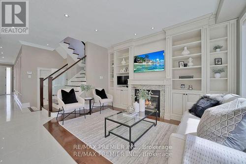 39 Vireo Way, Vaughan (Vellore Village), ON - Indoor Photo Showing Other Room With Fireplace