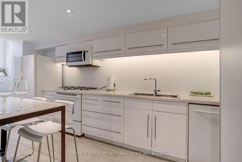 86 Geary Avenue, Toronto (Dovercourt-Wallace Emerson-Junction), ON - Indoor Photo Showing Kitchen With Double Sink