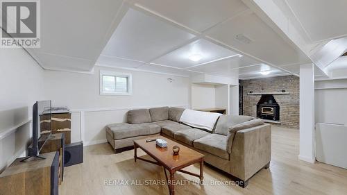 25 Fraser Avenue, Brampton, ON - Indoor Photo Showing Other Room With Fireplace