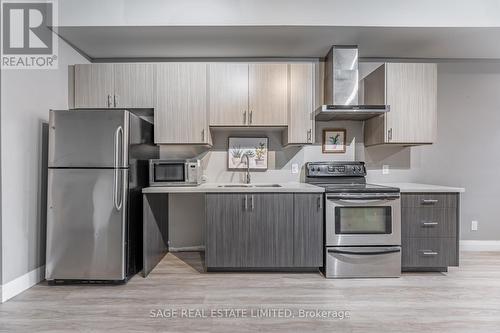 2 - 73 King Street E, Hamilton (Beasley), ON - Indoor Photo Showing Kitchen With Double Sink