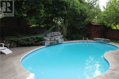 15 Rodney Street, Barrie, ON - Outdoor With In Ground Pool With Backyard