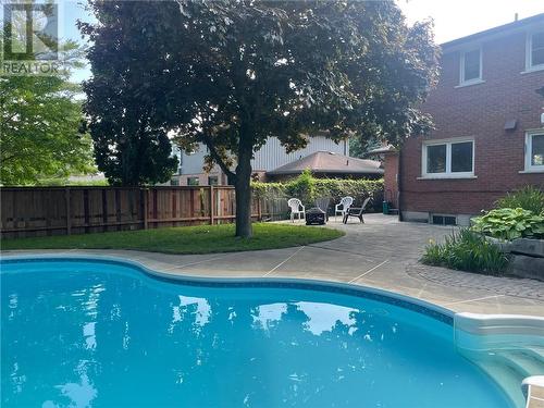 15 Rodney Street, Barrie, ON - Outdoor With In Ground Pool With Backyard