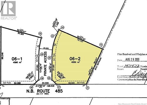 Lot 06-2 Route 485, Saint-Paul, NB 