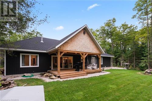 668 Bruce Road 9, South Bruce Peninsula, ON - Outdoor With Deck Patio Veranda