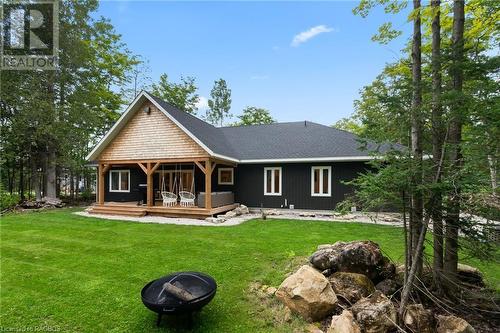 668 Bruce Road 9, South Bruce Peninsula, ON - Outdoor With Deck Patio Veranda