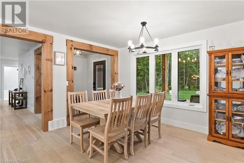 668 Bruce Road 9, South Bruce Peninsula, ON - Indoor Photo Showing Dining Room