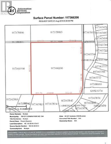 Cathedral Bluffs Land, Corman Park Rm No. 344, SK 