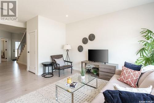 235 Asokan Street, Saskatoon, SK - Indoor Photo Showing Living Room