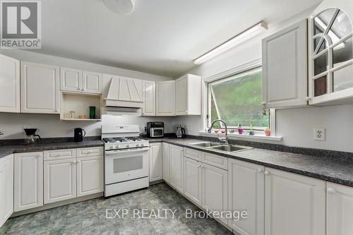 192 Gulf Road, Marmora And Lake, ON - Indoor Photo Showing Kitchen With Double Sink