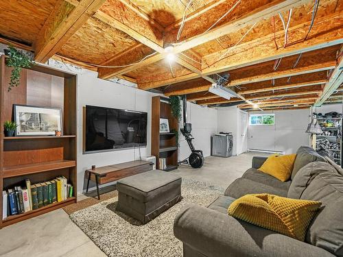 Family room - 155 Rg Du Haut-De-La-Rivière N., Saint-Césaire, QC - Indoor Photo Showing Basement