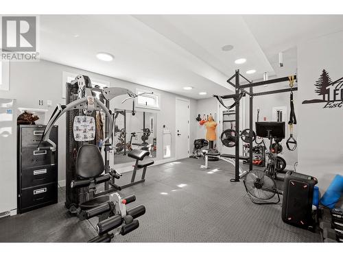 746 Carnoustie Drive Lot# 11, Kelowna, BC - Indoor Photo Showing Gym Room