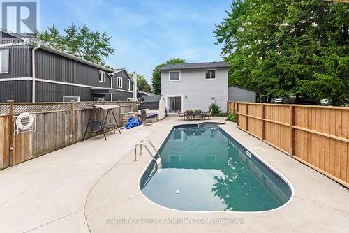 55 Yew Tree Gardens, London, ON - Outdoor With In Ground Pool With Exterior