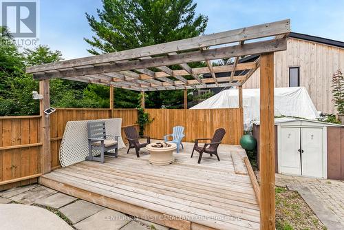 55 Yew Tree Gardens, London, ON - Outdoor With In Ground Pool With Deck Patio Veranda