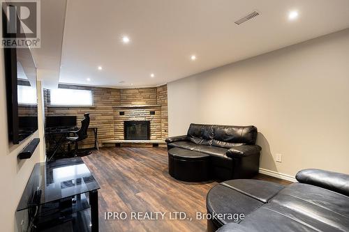 1320 Lewisham Drive, Mississauga, ON - Indoor With Fireplace