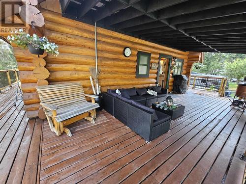 4884 Kitwanga Drive, 108 Mile Ranch, BC - Outdoor With Deck Patio Veranda With Exterior