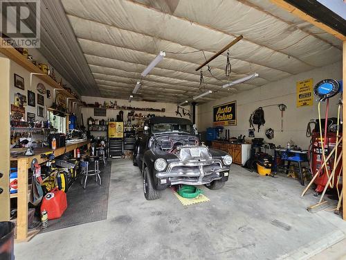 4884 Kitwanga Drive, 108 Mile Ranch, BC - Indoor Photo Showing Garage