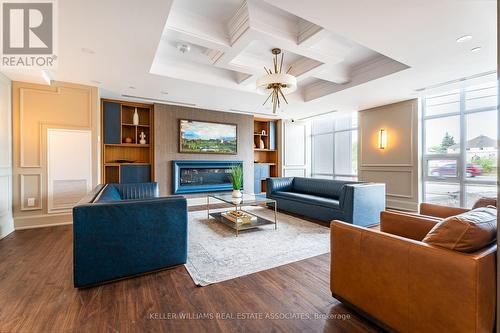 434 - 460 Dundas Street E, Hamilton (Waterdown), ON - Indoor Photo Showing Living Room With Fireplace