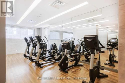 1608 - 155 Yorkville Avenue S, Toronto (Annex), ON - Indoor Photo Showing Gym Room